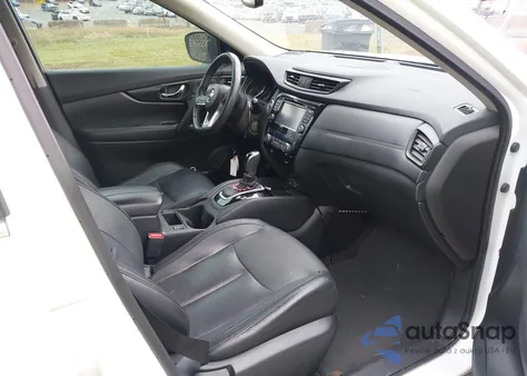 2017 Nissan Rogue Sl из США, поврежденный, VIN 5N1AT2MT9HC802693